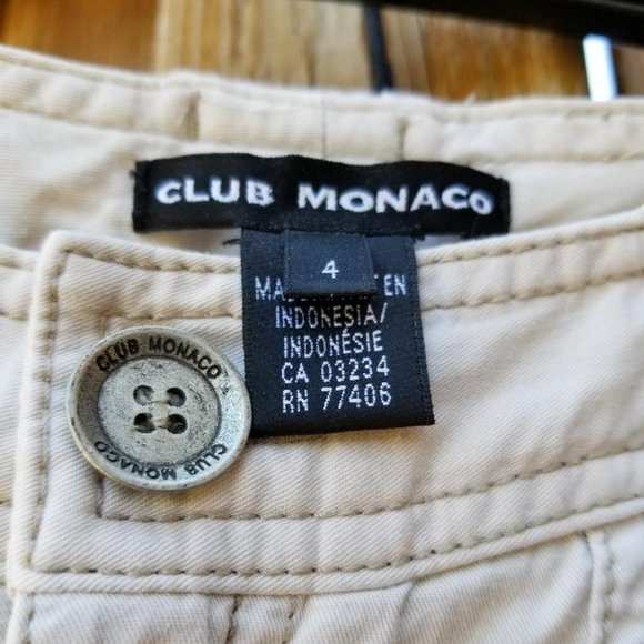 CLUB MONACO Ladies Capris Pants - Size 4 - Picture 6 of 6